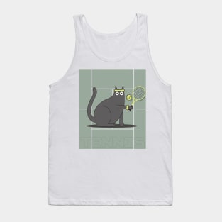 Tennis Cat Tank Top